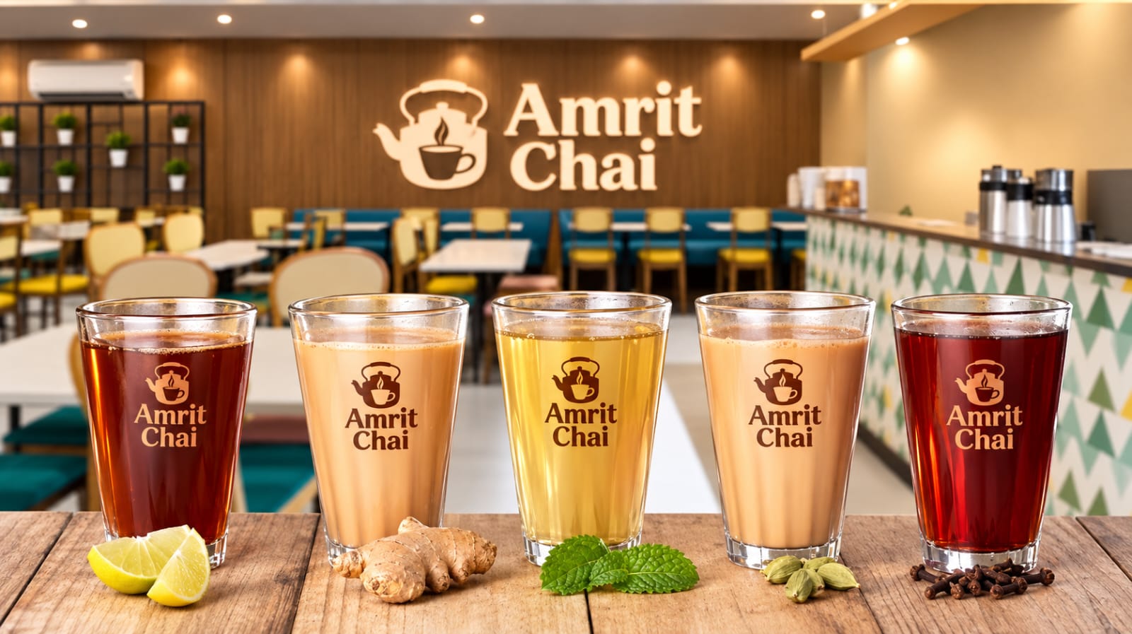 Amrit Chai — 5 Alag Swaad, Ek Hi Jagah